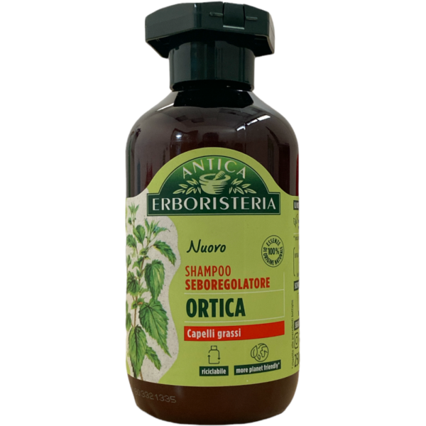 Shampoo seboregolatore - Ortica 250 ml. - Antica Erboristeria
