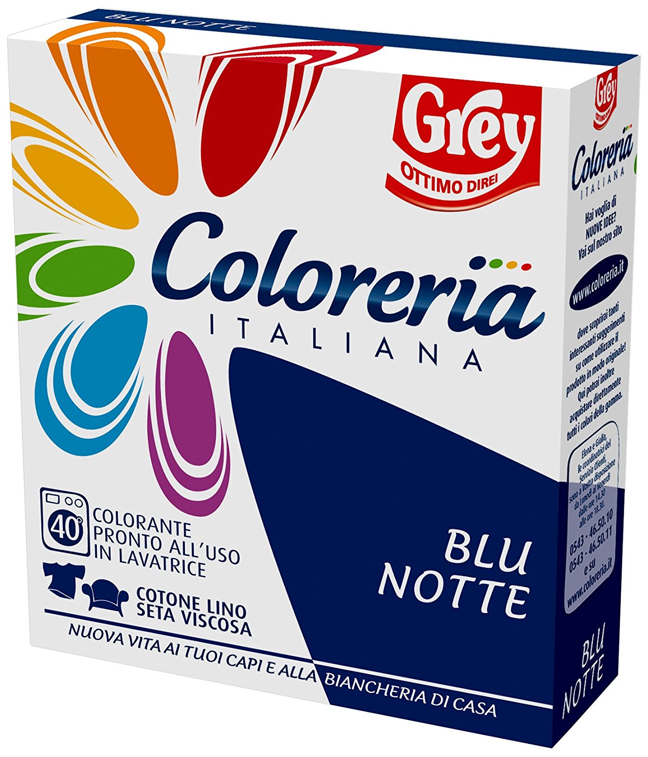 Coloreria Italiana - Blu Notte 175 gr. - Grey - Tabaccheria Scuotto