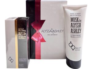 Cofanetto: Musk - Eau de Toilette 50 ml. + Crema mani e corpo 250 ml. - Alyssa Ashley